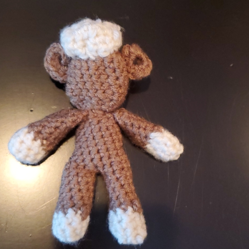 HANDMADE sock monkey. - Picture 2 of 5